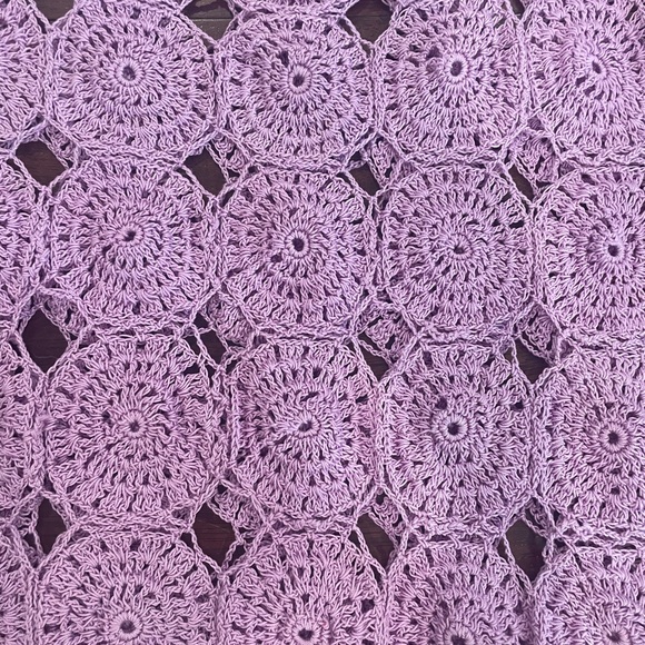 Purple crochet top - Picture 2 of 3